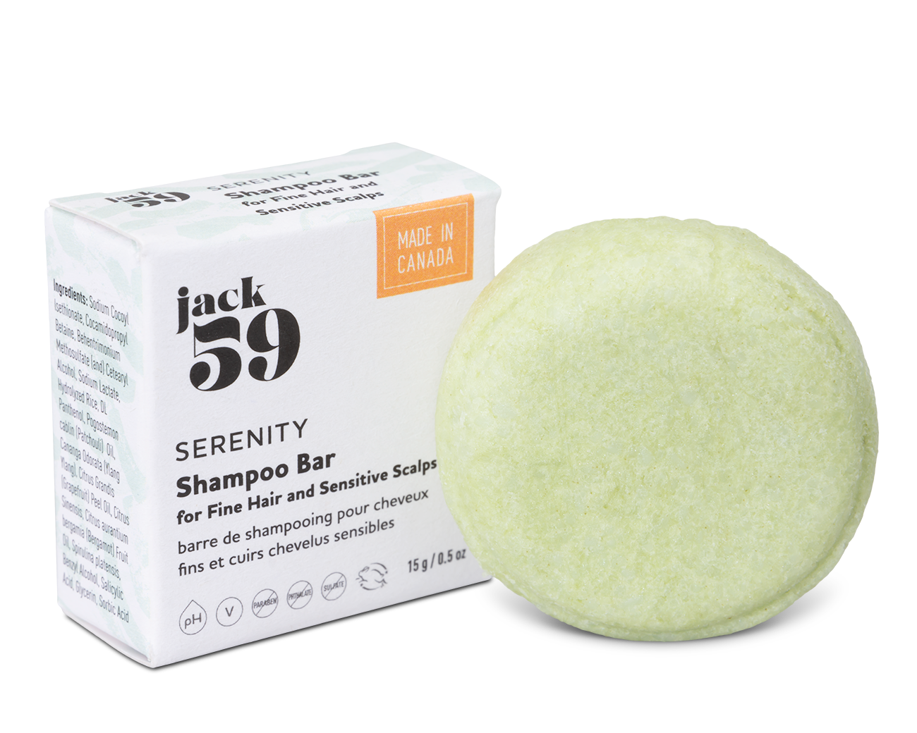 Jack59 Inc. - Venta al por mayor Champús en pastillas/sólidos - Barras de Champú Travel Buddies - Jack599