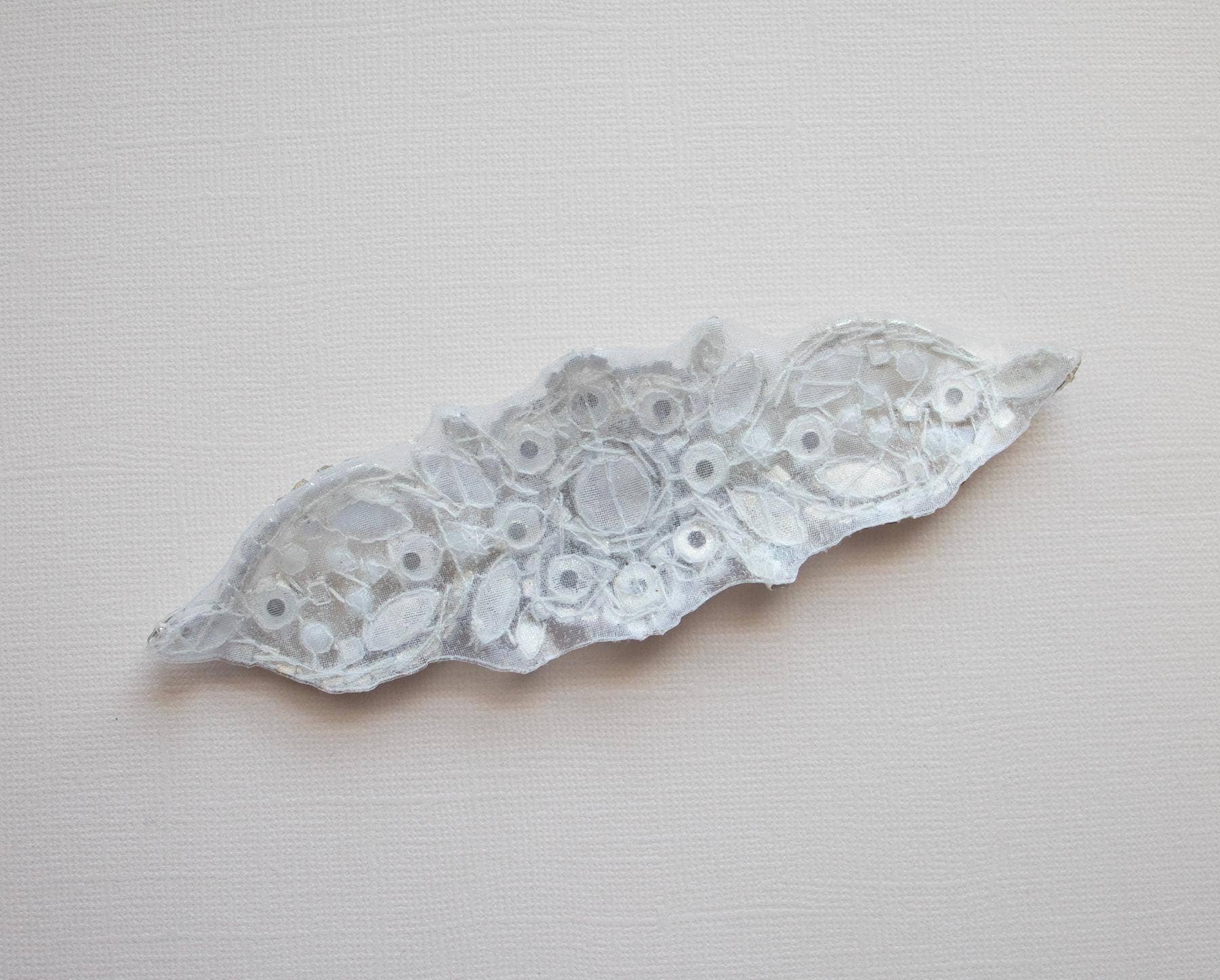 allureweddingjewelry - Wholesale Craft Supplies - Pearl and Rhinestone Applique | Sew or Iron-On | Silver2