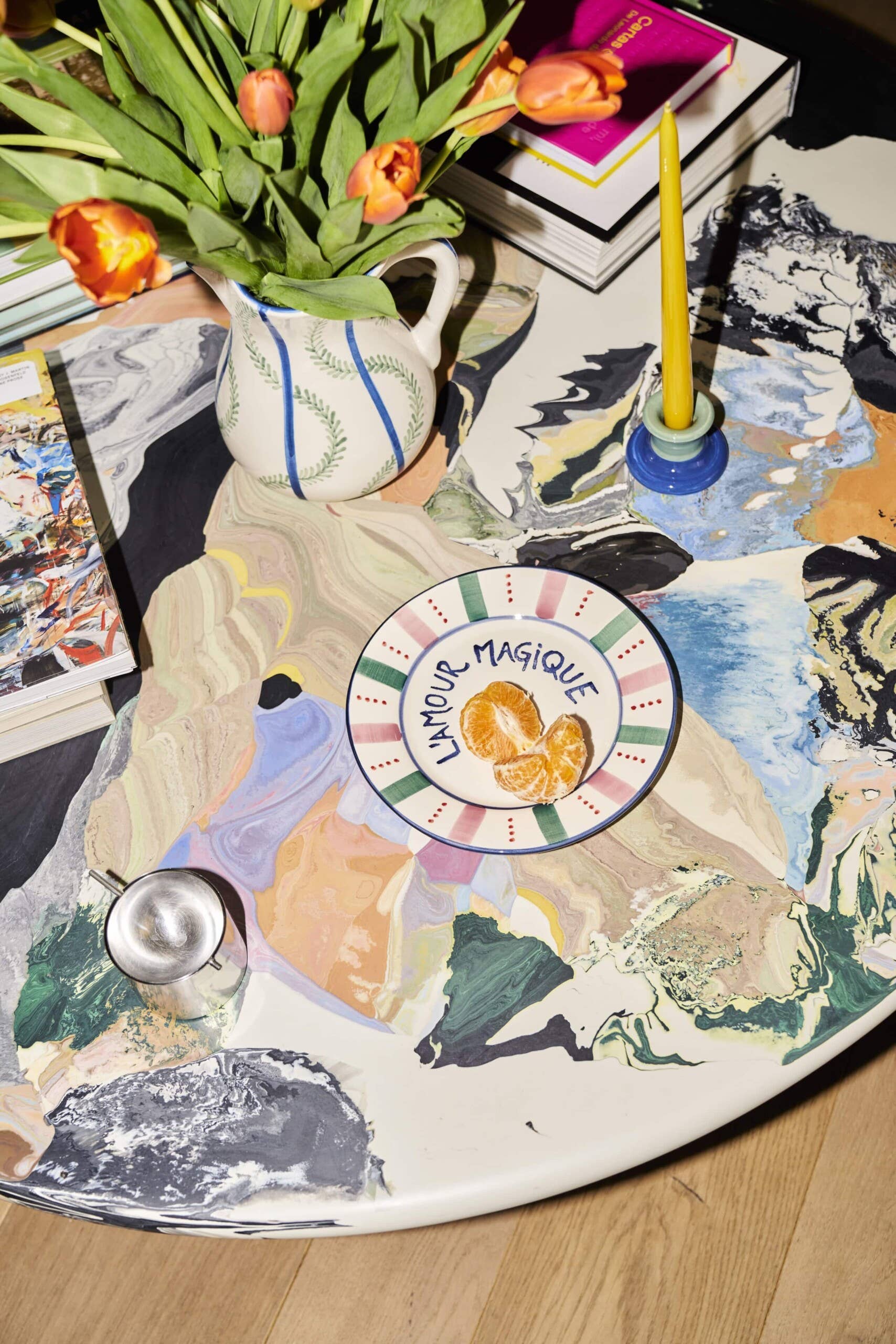 ACTOS – Engroshandel Middagstallerken – L'Amour Magique Keramisk Desserttallerken2