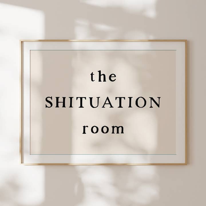 Det här skitläget | Konsttryck för wholesale av Wisdom and Wonder Designs