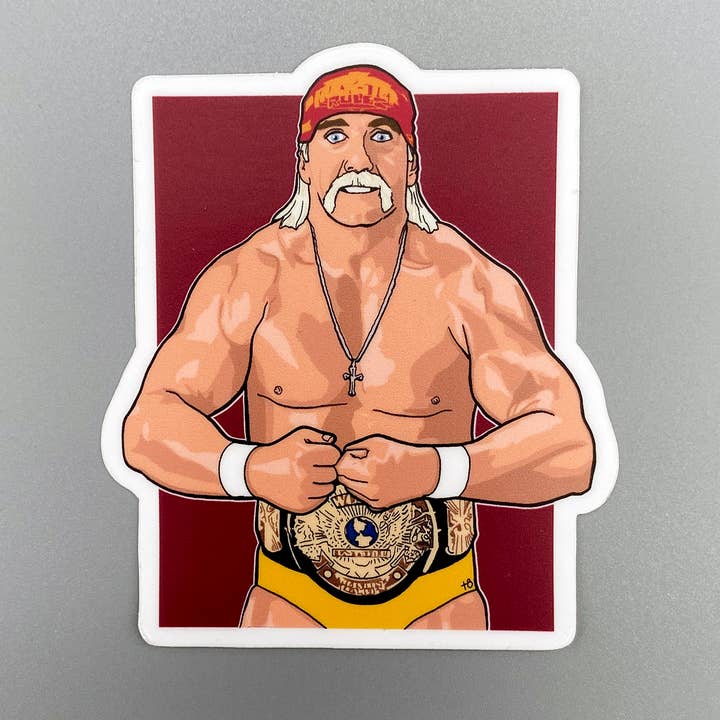 The Red Swan Shop - Wholesale Sticker - Vinyl Decal - Hulk Hogan0