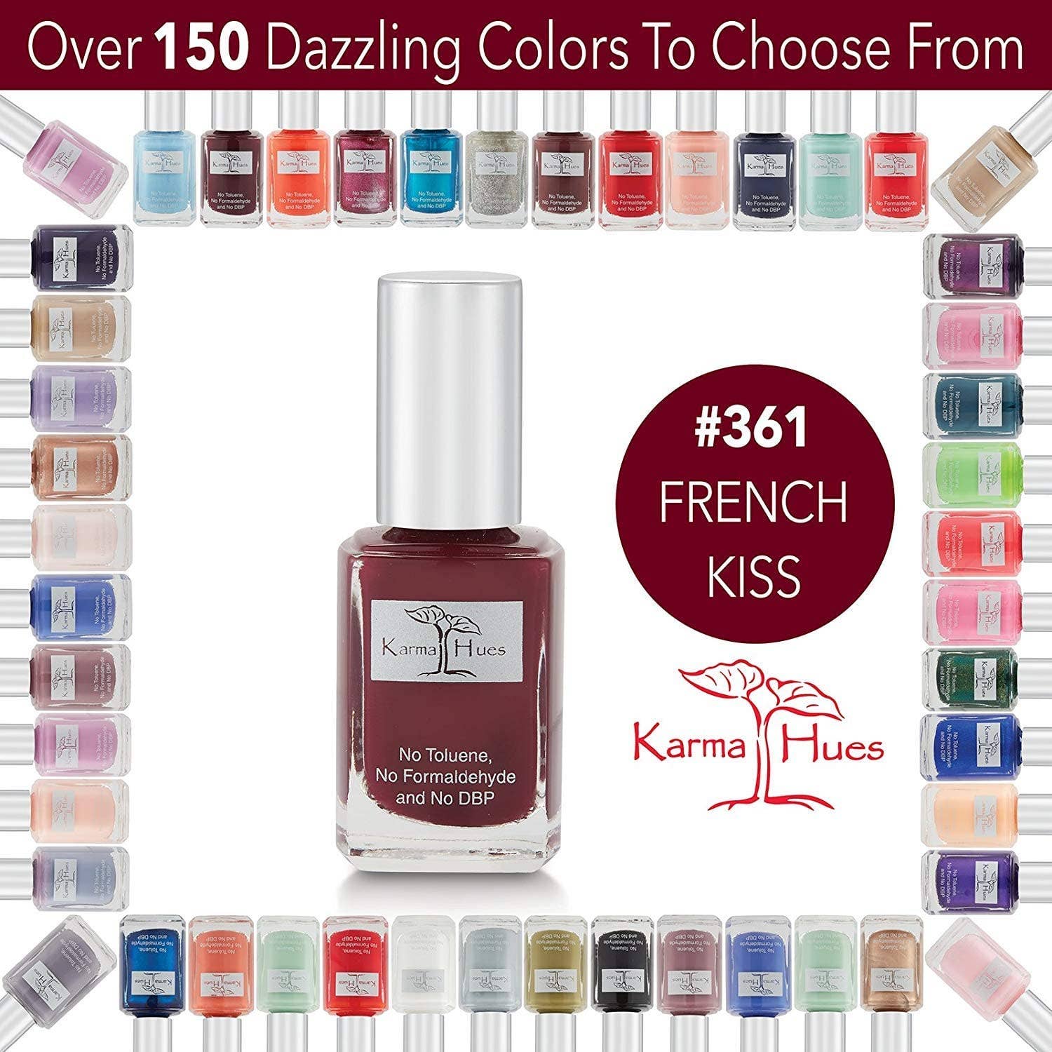 Karma Organic spa - Wholesale Nail Polish - French Kiss - Nail Polish1