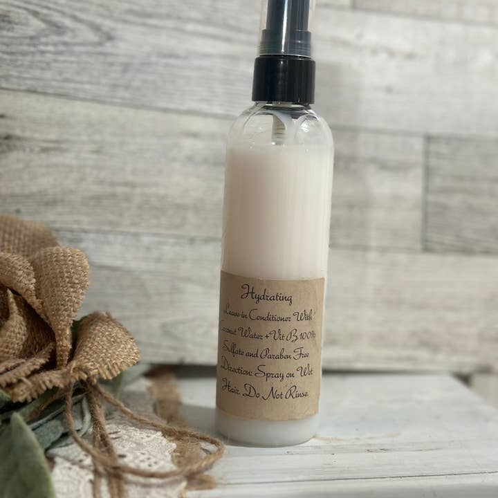 Suzy Spa Essentials - Wholesale Hair Leave-In Conditioner - Hydrating Leave-In Conditioner with Coconut Water – 8 oz3