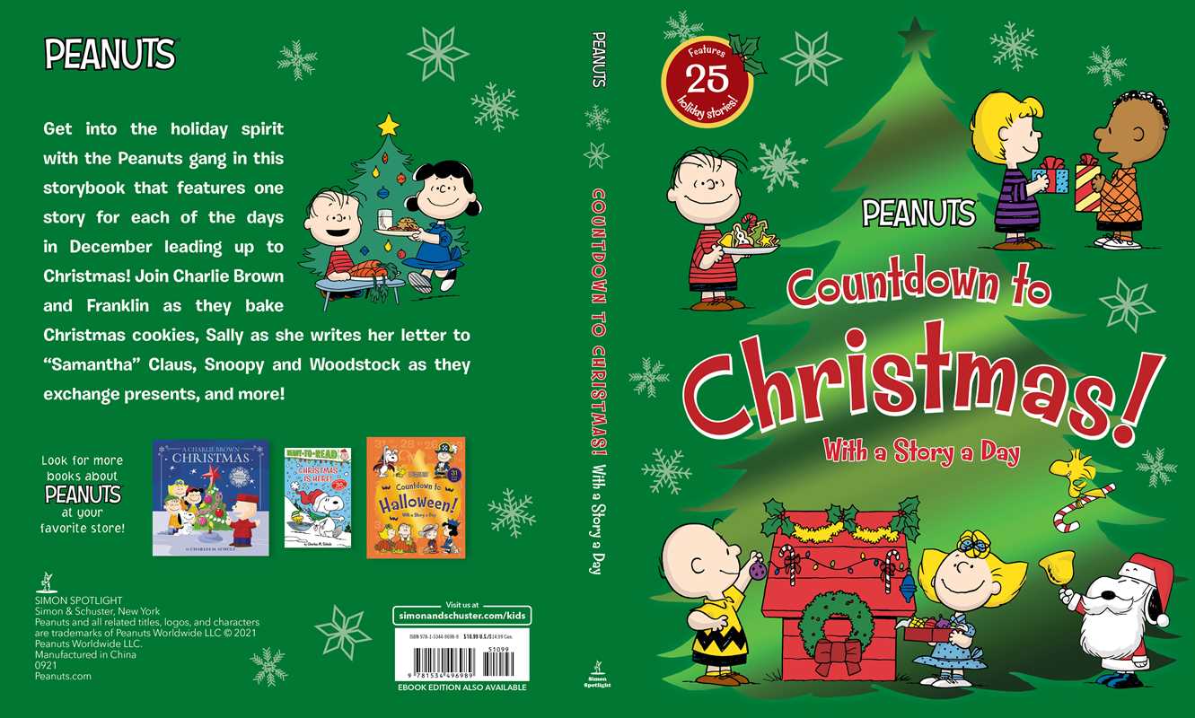 Simon & Schuster - Wholesale Early Reader Book (6-8) - Countdown to Christmas! by Charles  M. Schulz1