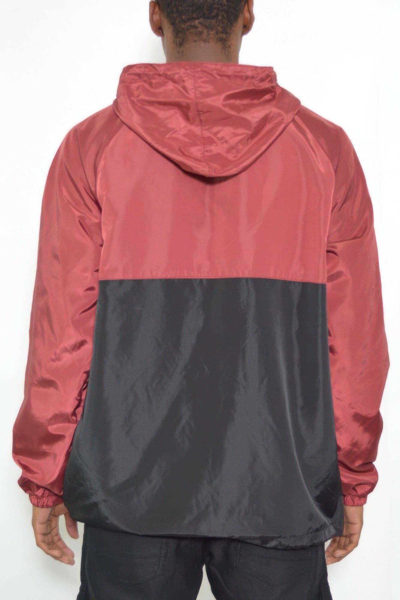 CC Wholesale Clothing - Wholesale Windbreaker - Men's - Color Block Anorak Jacket Pullover Windbreaker9