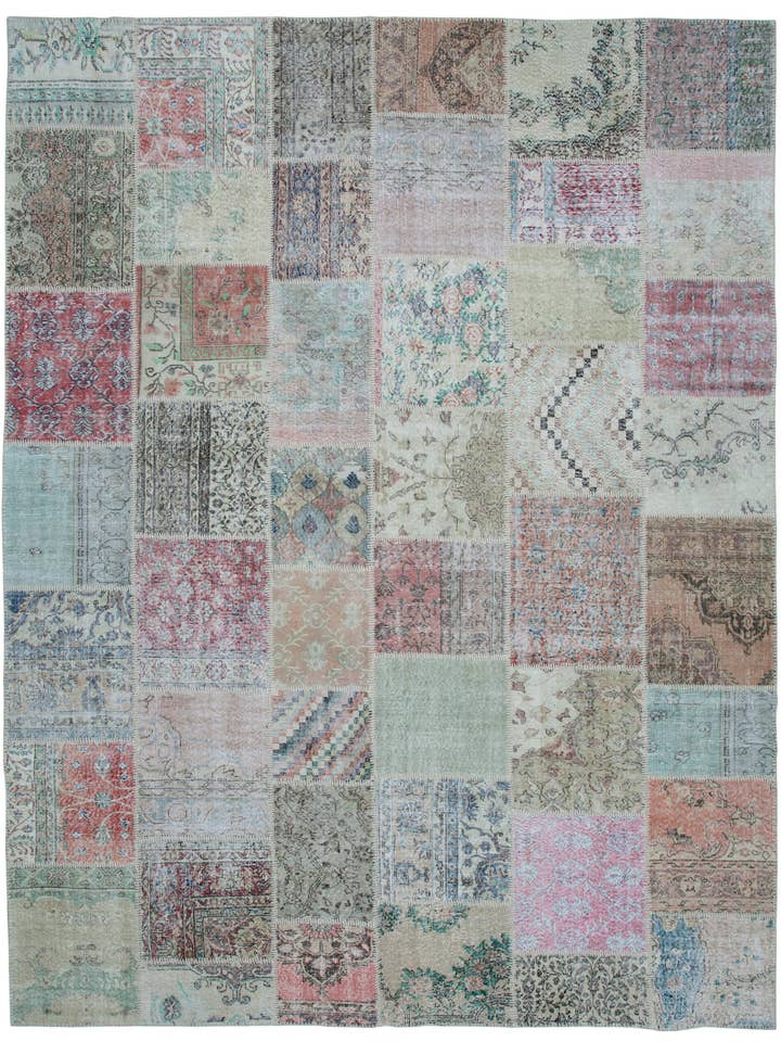 10x13 Multicolor Patchwork Rug - 34996 for wholesale by RUG N CARPET