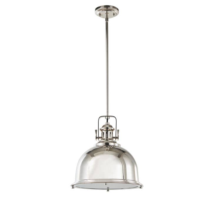 Pendentif architectural Stirling en nickel poli P68021PN pour la vente par Light Goods