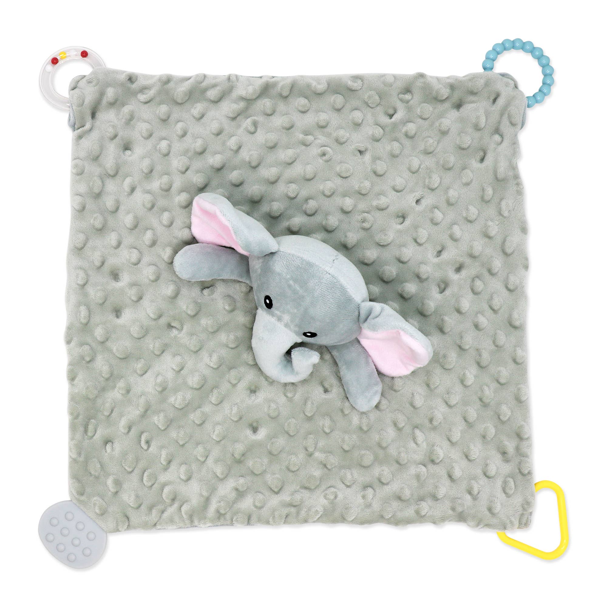 Rose Textiles – Großhandel Sicherheits-/Kuscheldecke – Baby – Plüsch-Aktivität Nunu21