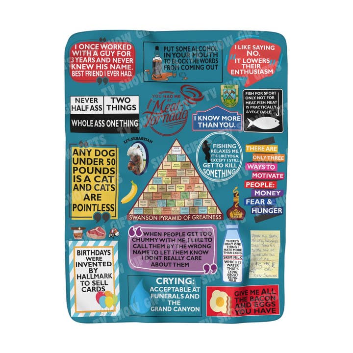 Ron Swanson Filt för wholesale av TV Show Gifts