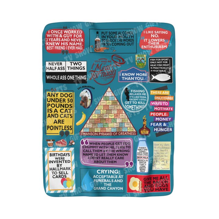 Ron Swanson Filt för wholesale av TV Show Gifts