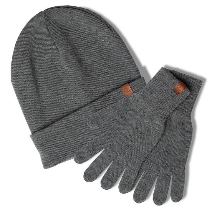 menique - Wholesale Beanie – Women's - Women's Knitted Beanie & Gloves 2-Piece Set2