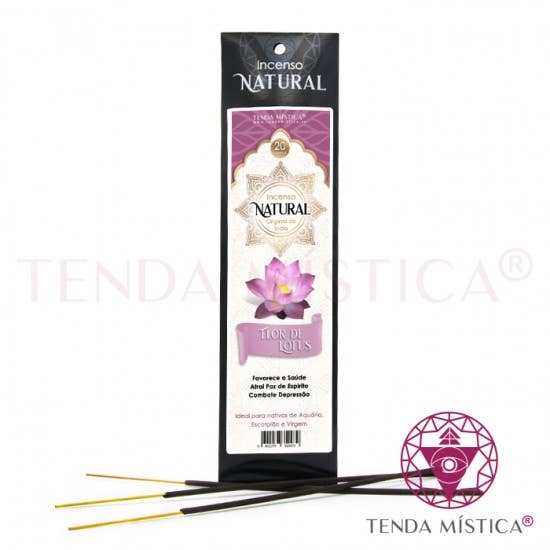 Incenso Natural Lotus Flower for wholesale by Tenda Mística