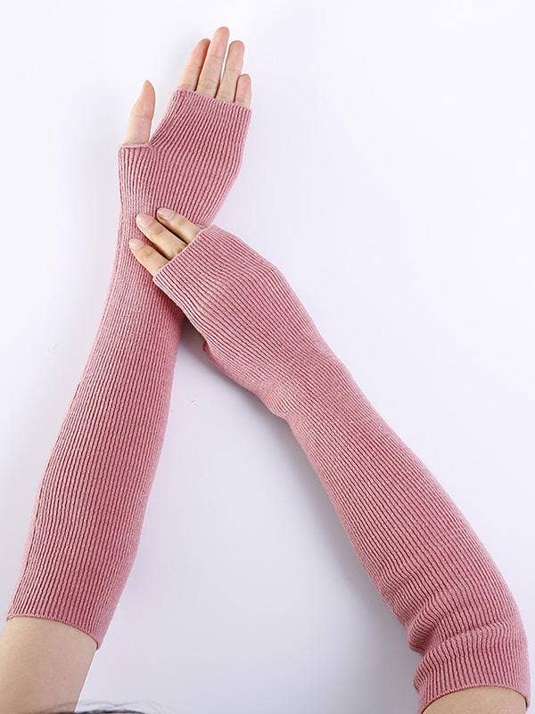 VividLux – wholesale Gloves – Women's – Knitted 7 Colors Sleevelet Accessories17