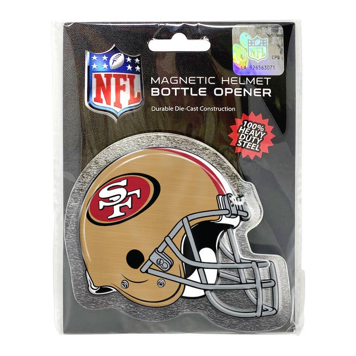Party Animal, Inc. - Wholesale Bottle/Wine Opener - San Francisco 49ers Helmet Bottle Opener2