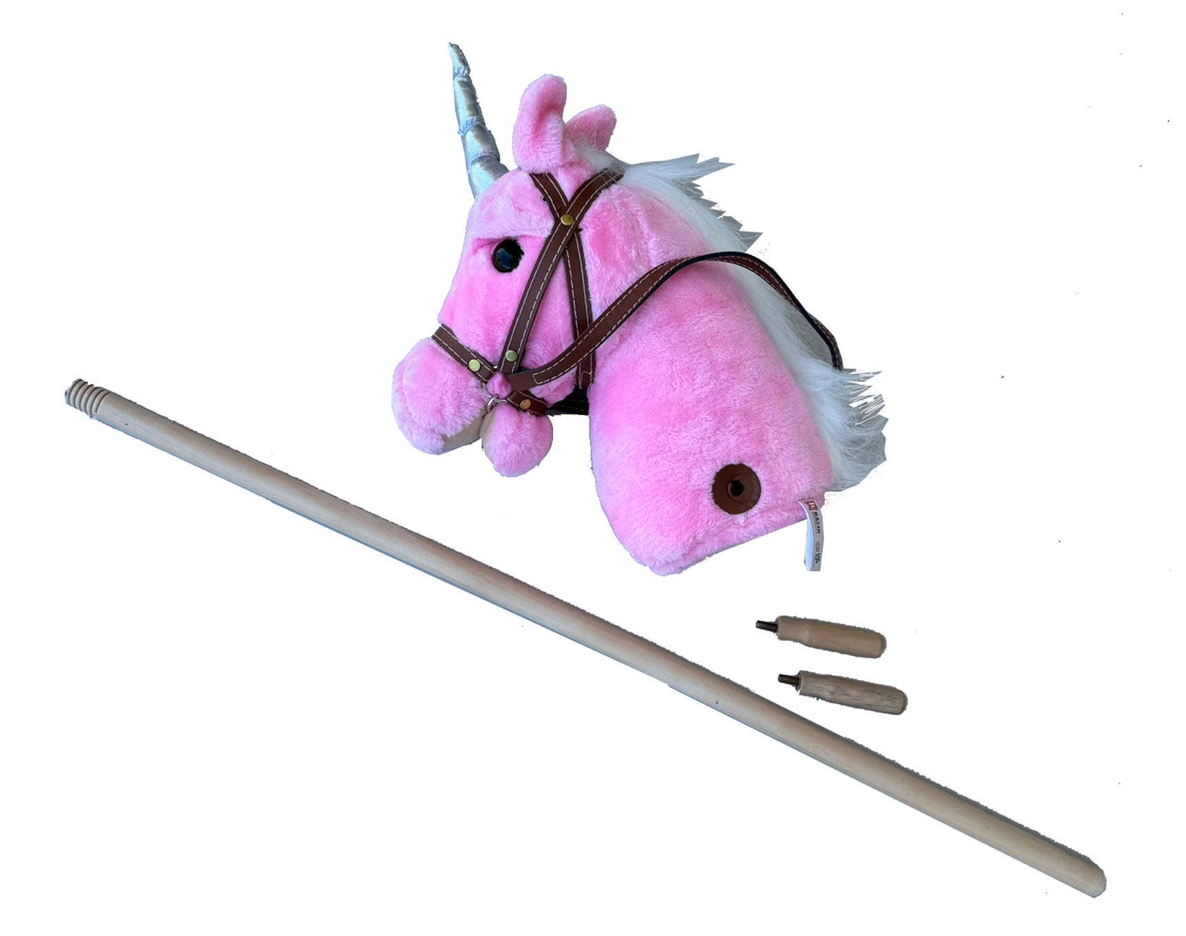 KALID MEDIEVAL - Vente Jouet classique – enfant - Cheval licorne en peluche Softik - ST3421