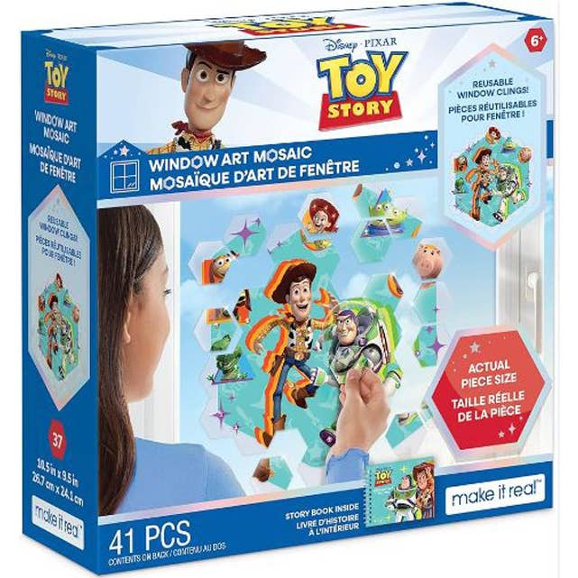 Make It Real Disney: Window Art Mosaic - Toy Story for wholesale by Empire Discount