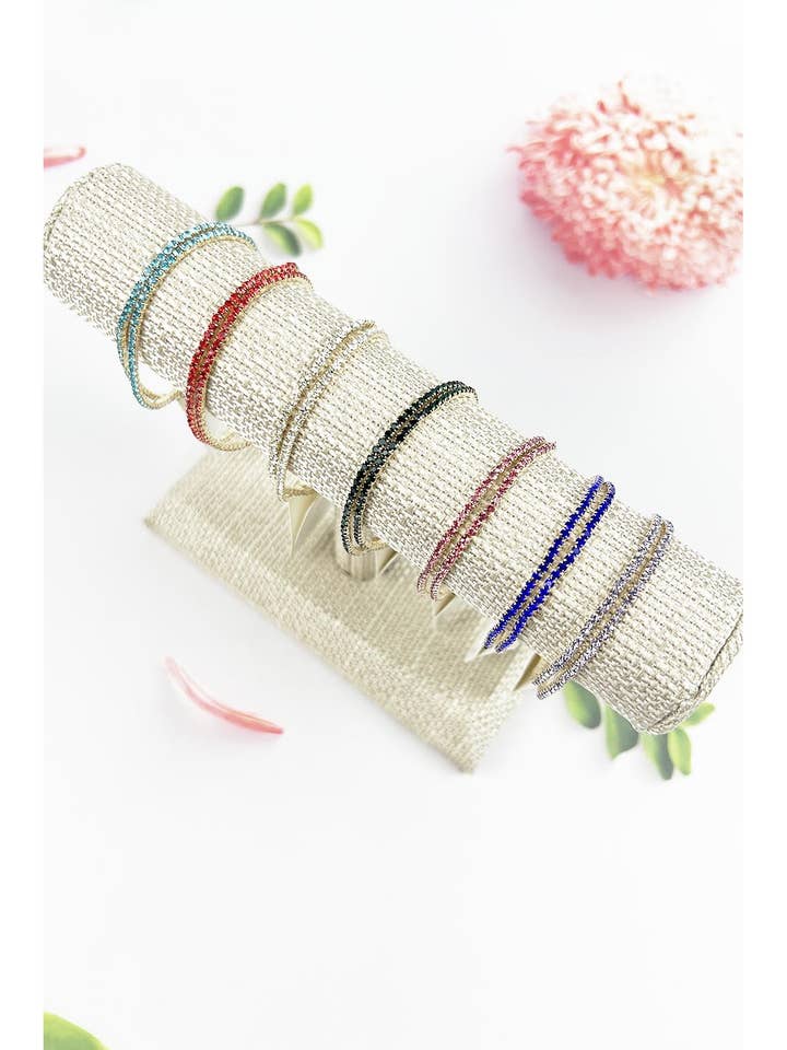 2 PCS ELEGANT RHINESTONE PATTERN BRACELET SET and other Purchase Wholesale 2 pc. Free Returns & Net 60 Terms on Faire trending on Faire.