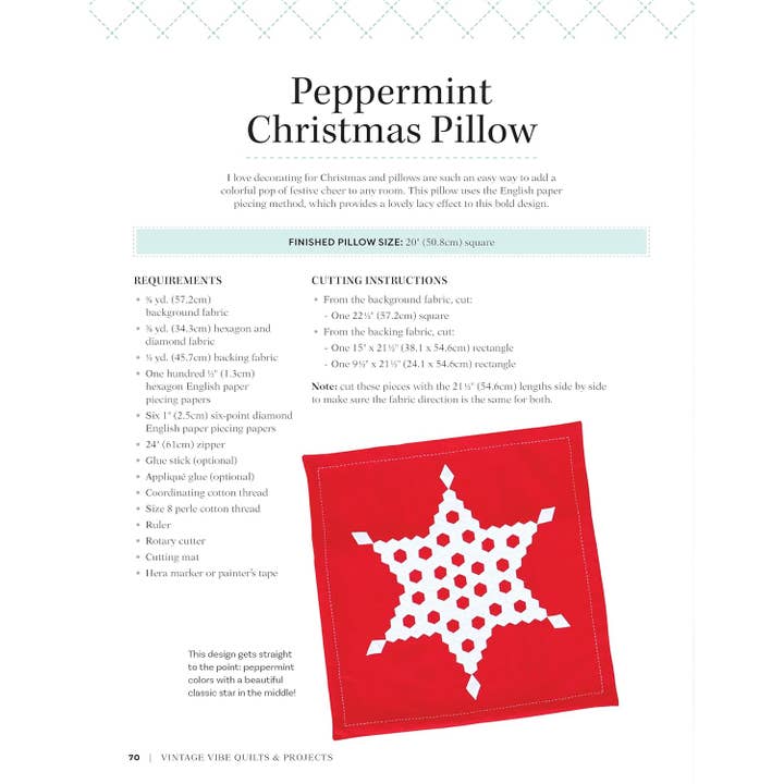 Fox Chapel Publishing - Wholesale Book - Adult - Vintage Vibe Quilts and Projects - Classic Designs