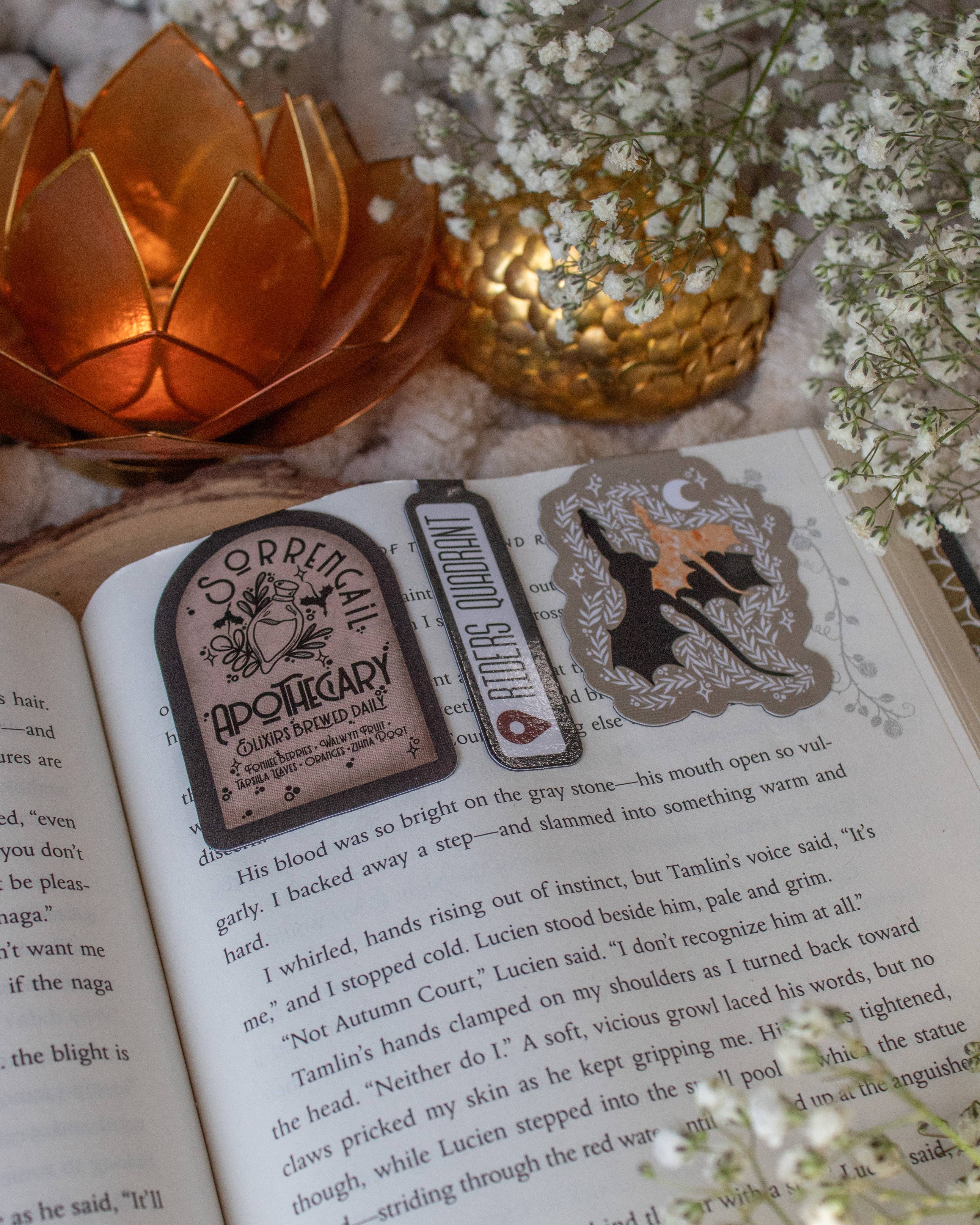 Meaggie Moos - Wholesale Bookmark - Fourth Wing Magnetic Bookmarks | Set of 32