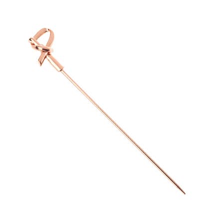 Barfly Cocktail Picks, Bamboo Knot, Copper Plated, Set 12 for wholesale by Barfly Mixology Gear & Mercer Culinary