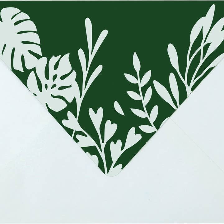 UWP Luxe - Wholesale Everyday Greeting Card - No. 38 Glass House Die-Cut Card