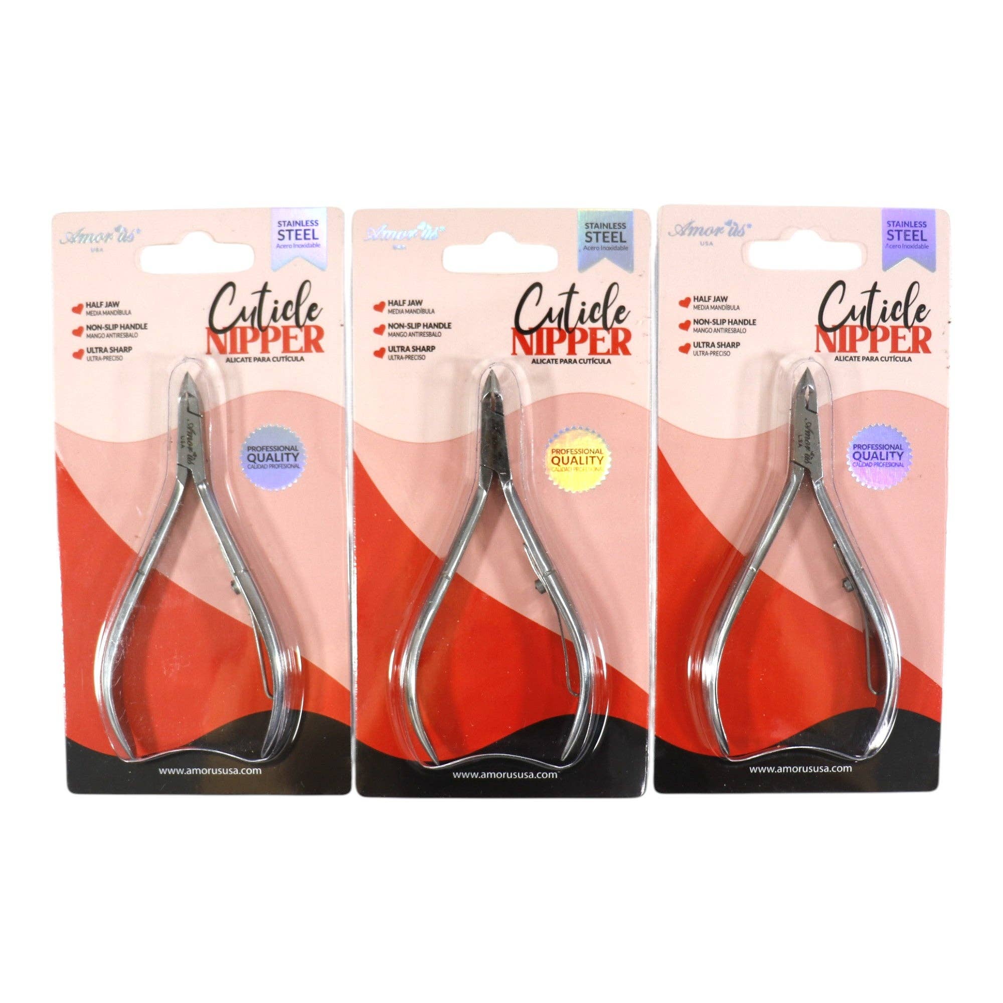 Assortito Tronchese per cuticole a mezza ganascia CN-02 (4 pezzi) in vendita all'ingrosso su Faire3