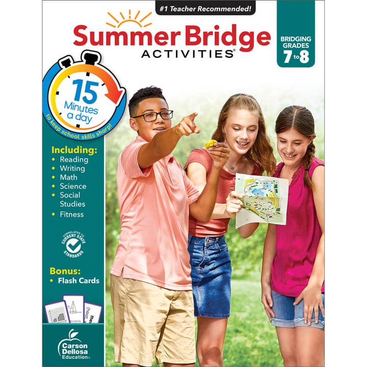 Carson Dellosa Education - Wholesale Book - Kids - Summer Bridge Activities®, Grades 7 - 8