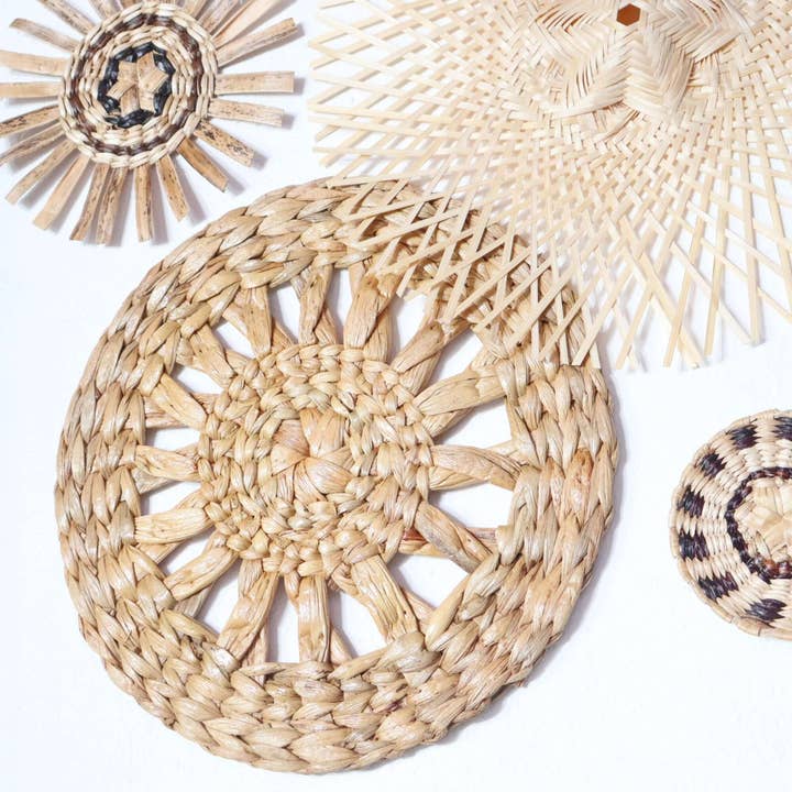 Thaihomeshop - Wholesale Wall Accent - SUK SOM - Wall Hanging Décor (Set of 4)7