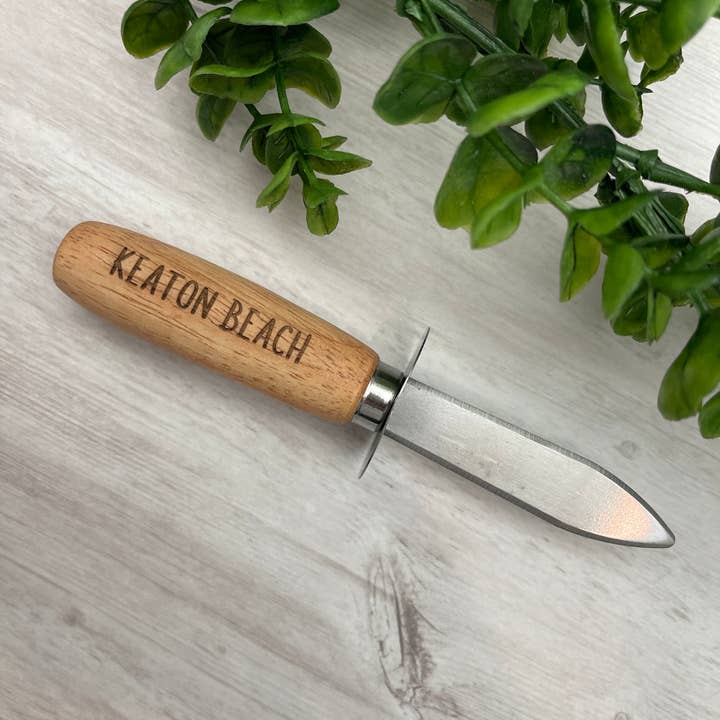 Hazel Grove Customs – Engroshandel Køkkenkniv – Personlig østerskniv, indgraveret Oyster Shucker
