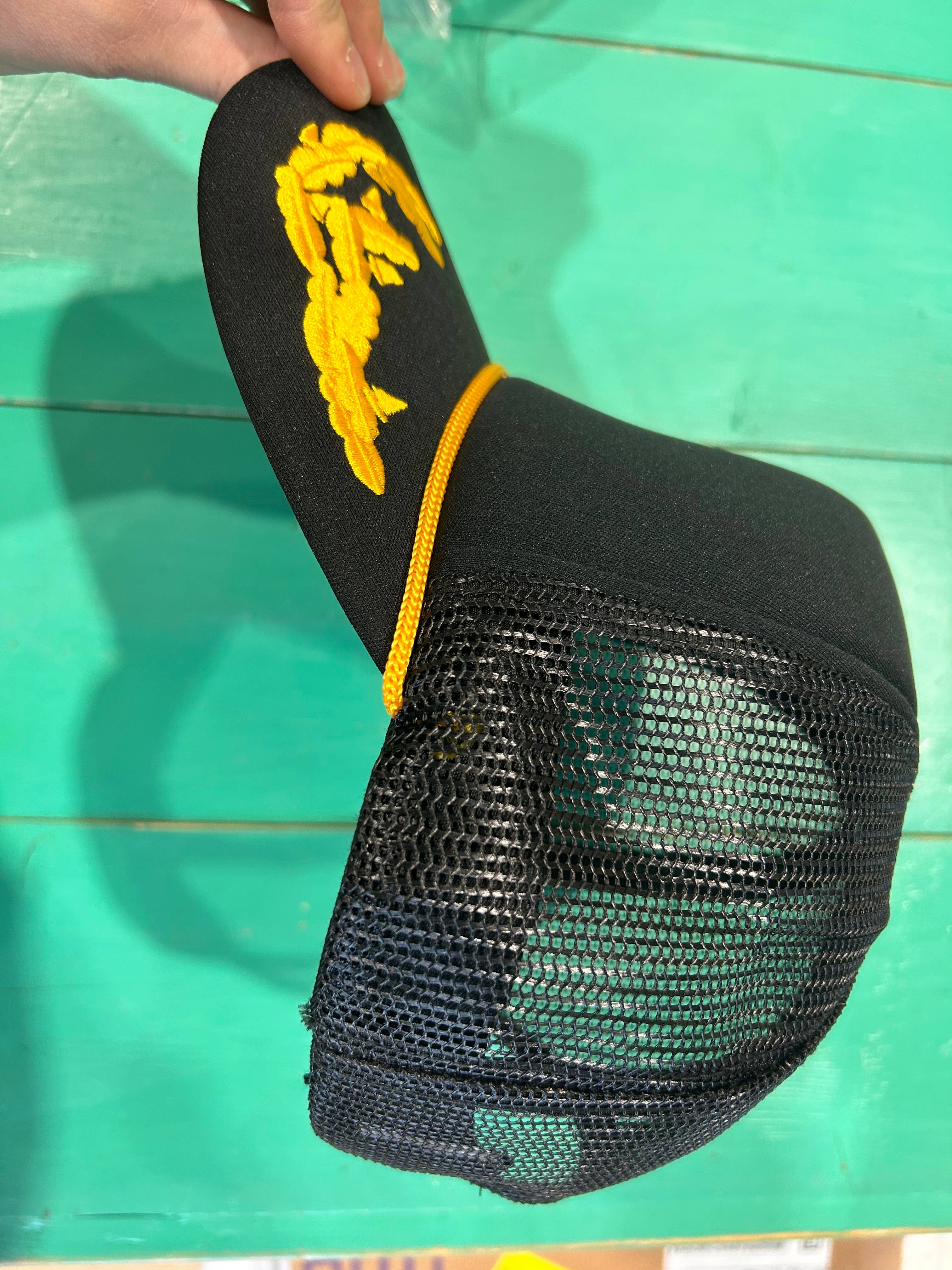 Vibes Hat Company - Wholesale Trucker Hat - Women's - Vibes Black Captain Foam Trucker | Hat Bar | Blank Caps2