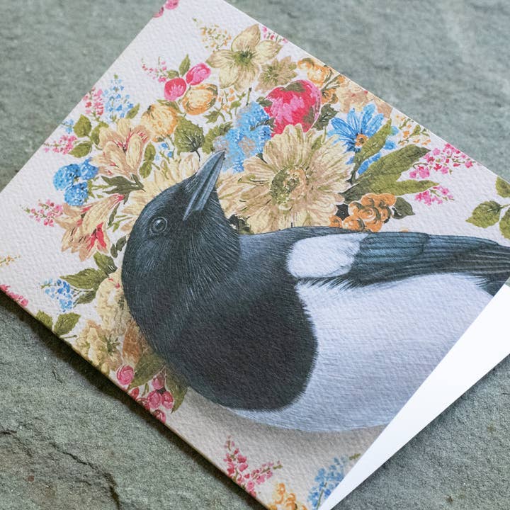 Emily Uchytil - Wholesale Everyday Greeting Card - Magpie - Note Card