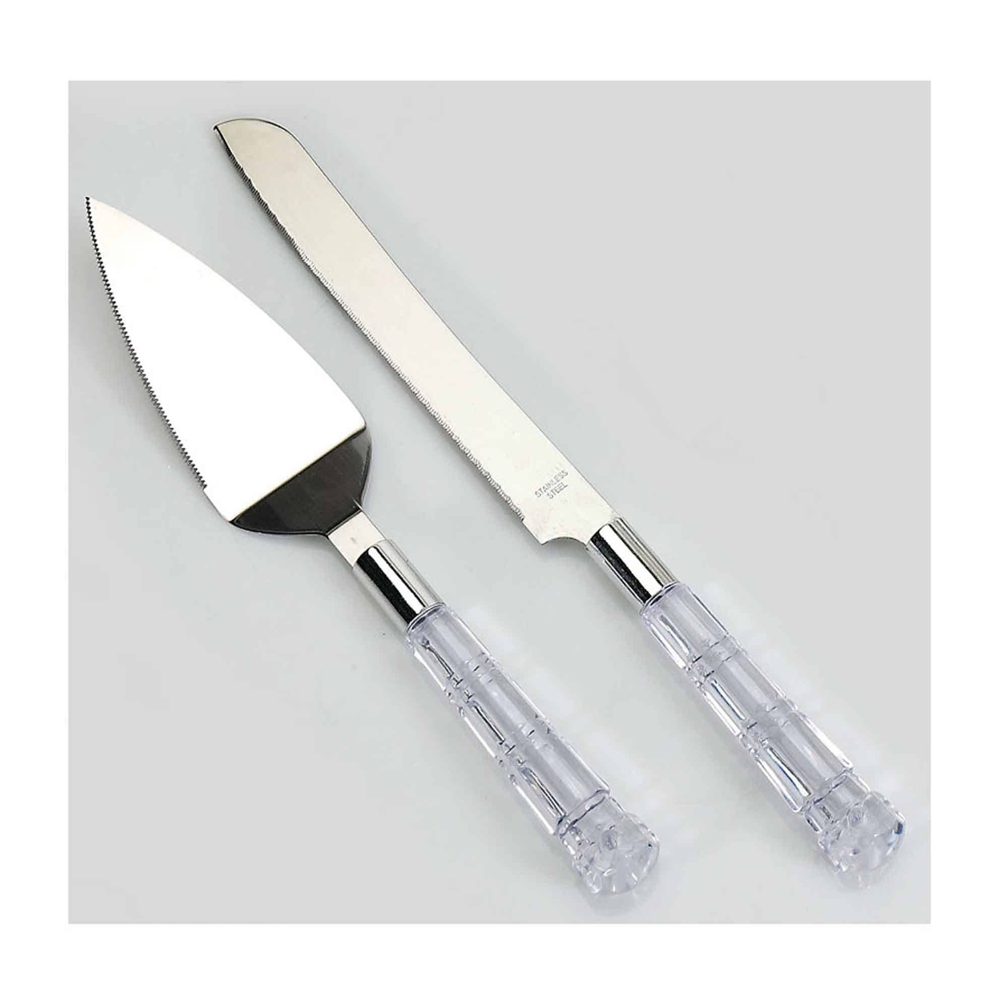 Portofino International Trading, USA - Wholesale Kitchen/Utility Knife - Cake Cutting Set -Silver0