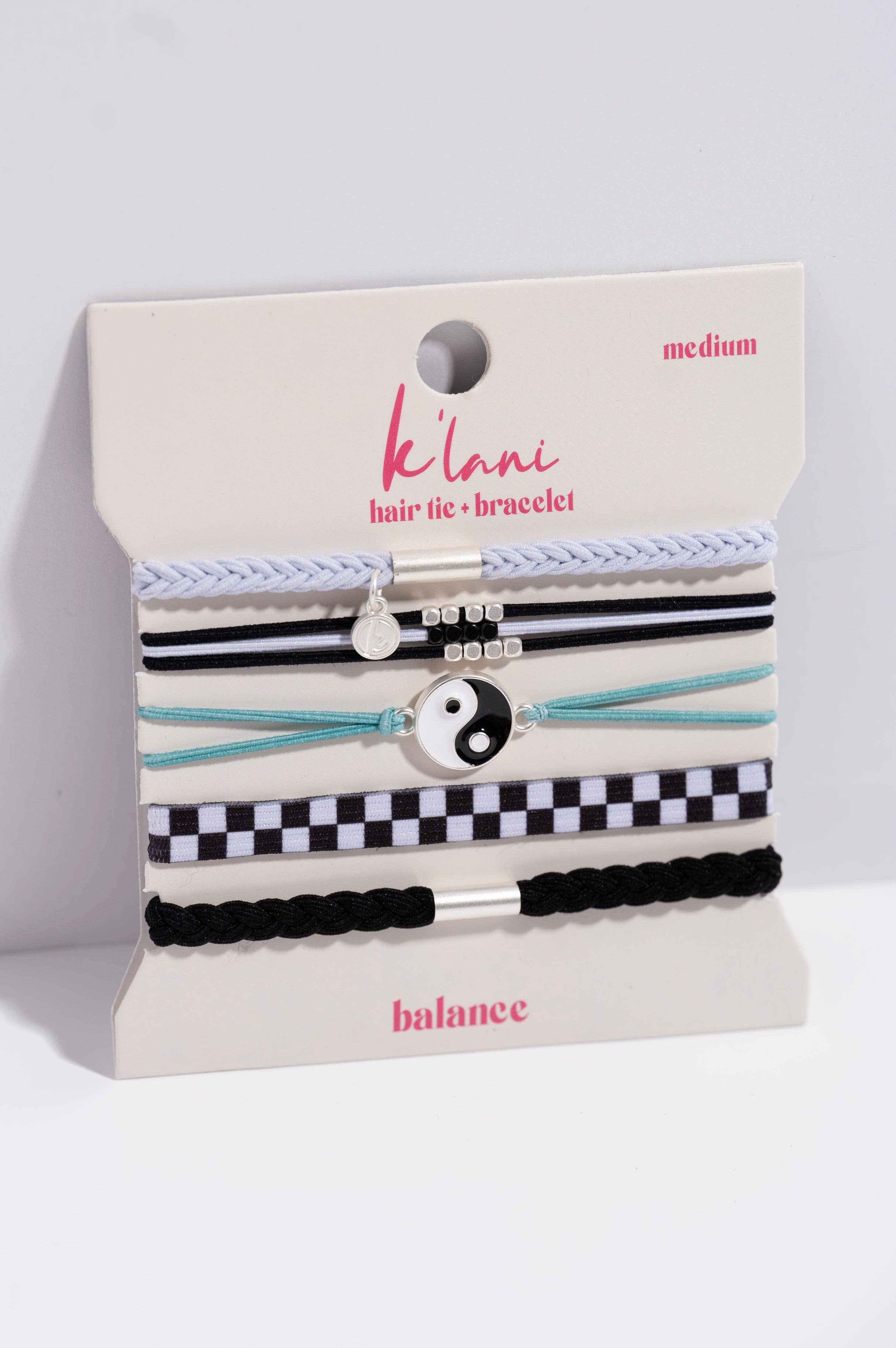 K'lani hair tie bracelets - Wholesale Jewelry Set - Balance6