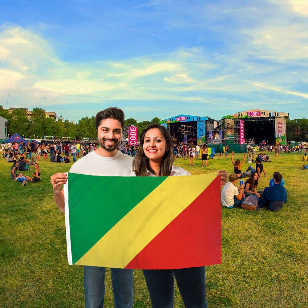 Flags Importer - Wholesale Flag - Congo Republic Flag 2x3ft Poly2