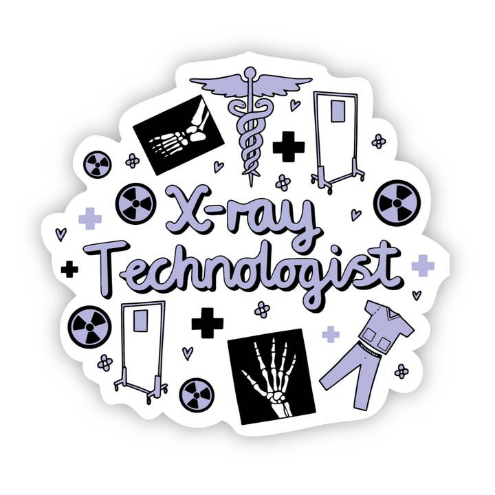 X-ray Technologist Sticker for wholesale by Big Moods
