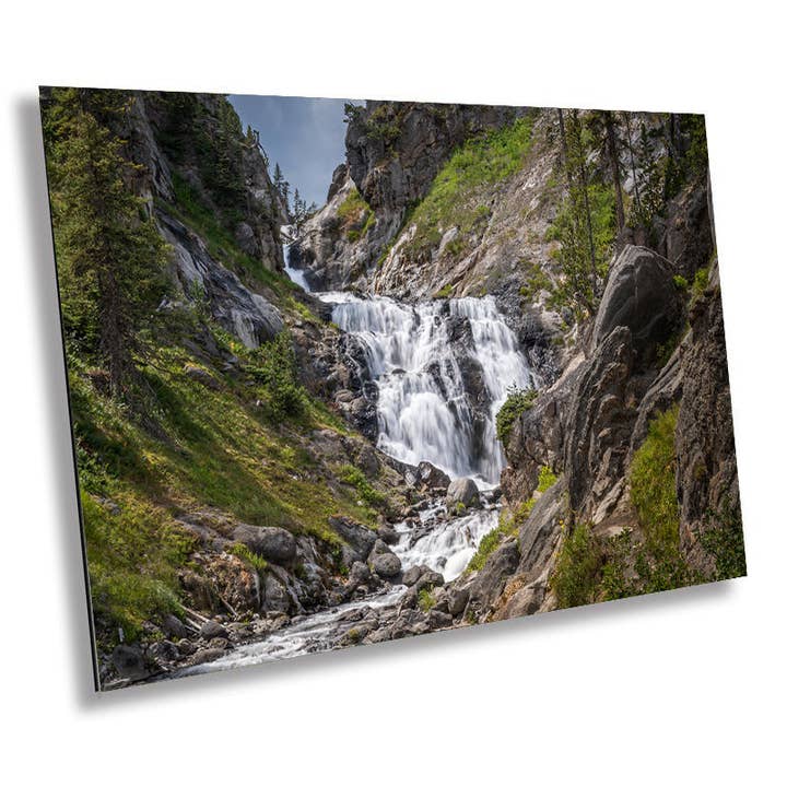 Mystic Falls Yellowstone National Park Wyoming Photography Wall Art for wholesale by Images By Cheri