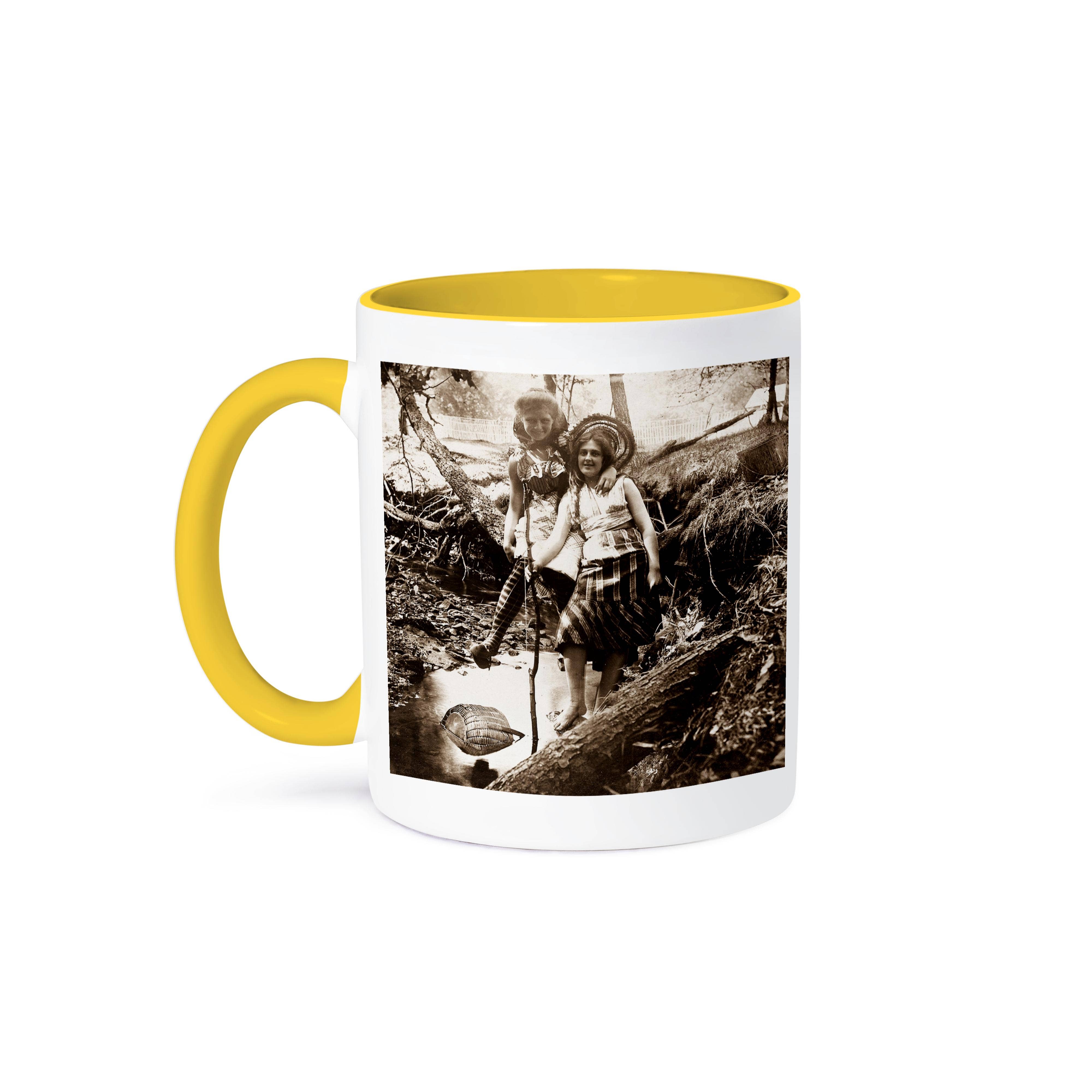 3dRose - Wholesale Coffee Mug - 3dRose, Trout Fishing Sepia tone, Mug0