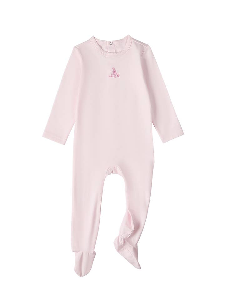 Pige og hendes vaggende ænder sparkedragt for engroshandel hos MiniMoi by MeMoi