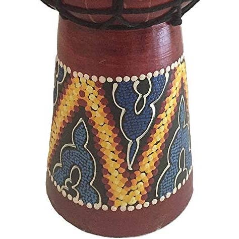OMA - Eclectic Home - Wholesale Musical Instrument - Djembe Drum Wood Carved Hand Drum Musical Instrument 5