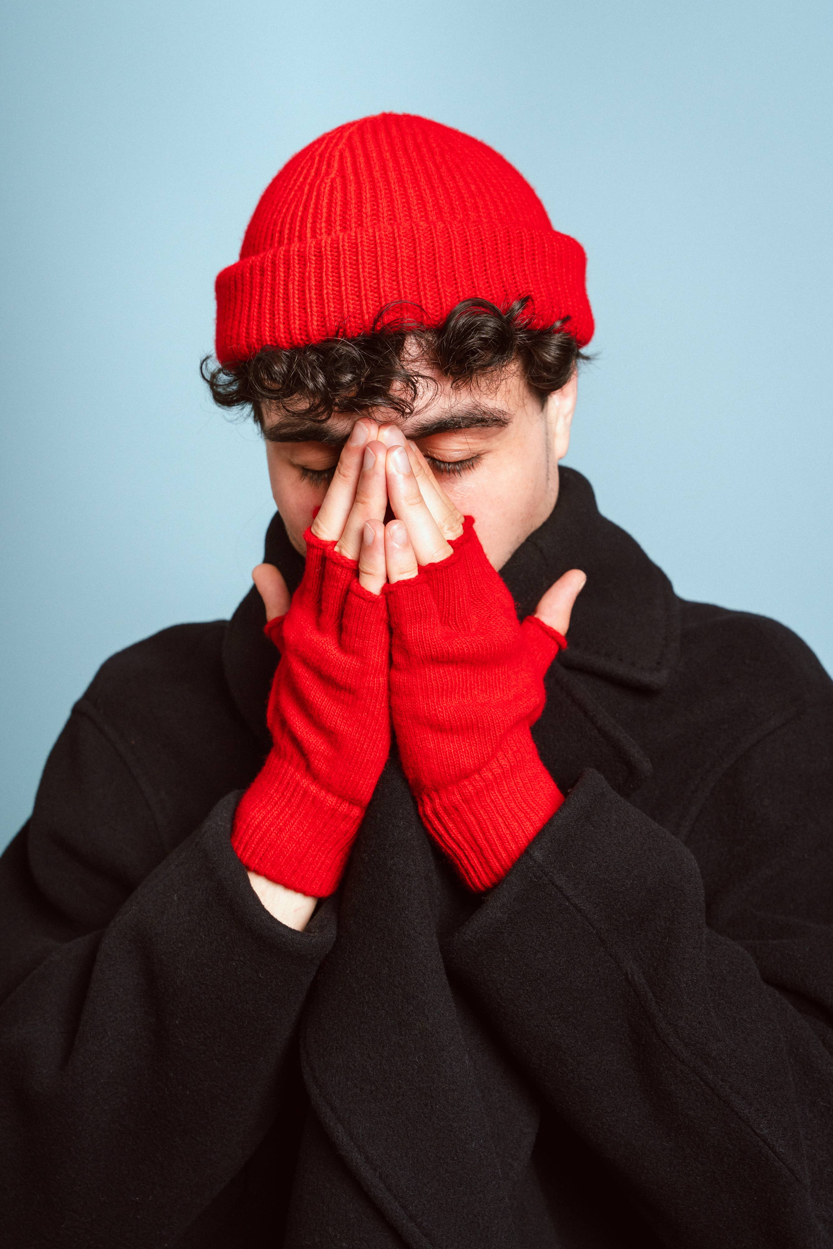 KLUE – wholesale Beanie – Unisex – KLUE WOOL HAT | Red1