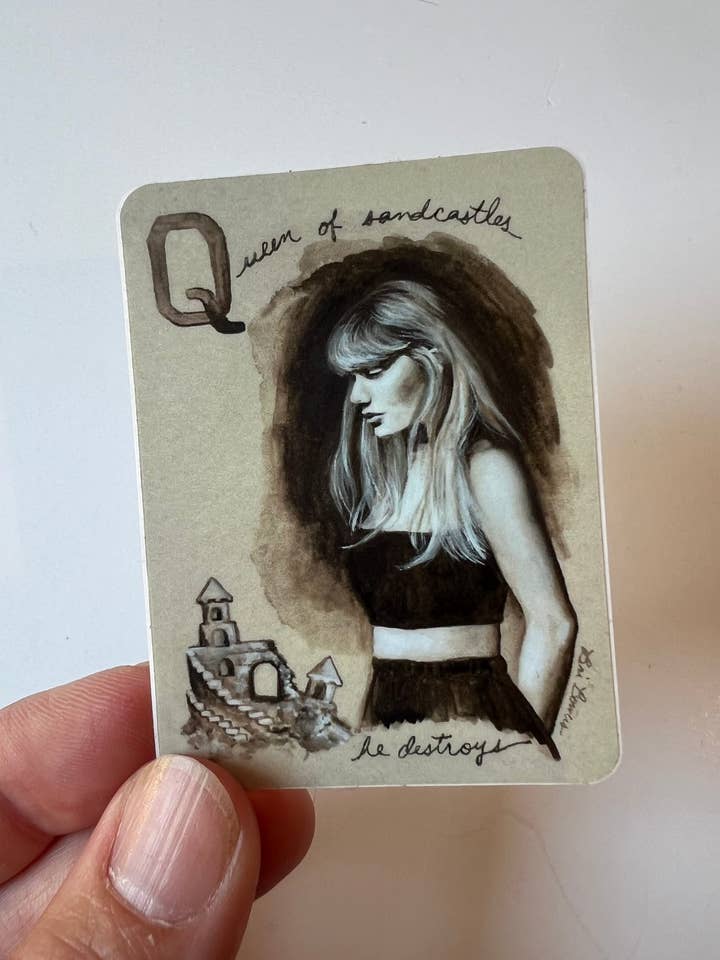 Taylor Swift TTPD Sticker for wholesale by Bri Bowers