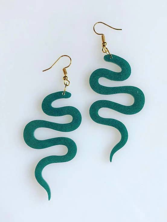 Encantador de serpientes en malaquita para venta al por mayor de West Moon Collective