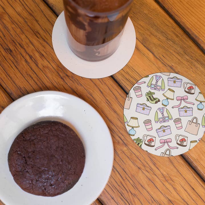 amarieacreates - Wholesale Coasters - Thrifting | Set of 2 | Coasters0