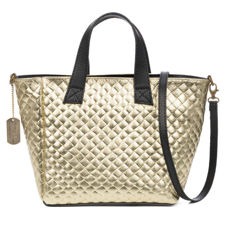 Cassandra borsa tote. Pelle autentica Scamosciata laccata brillante. per la vendita all'ingrosso da parte di FIRENZE ARTEGIANI