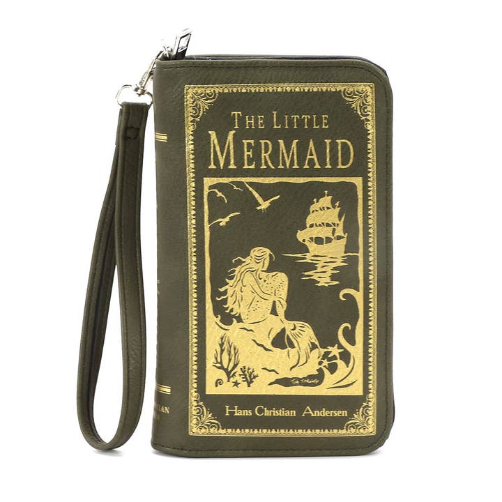 The Little Mermaid Book Wallet in Vinyl for wholesale by COMECO INC