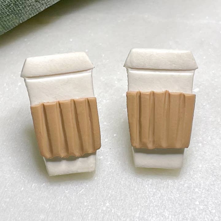 Lil' Coffee Cups for wholesale by Reston & Rose Clay Company