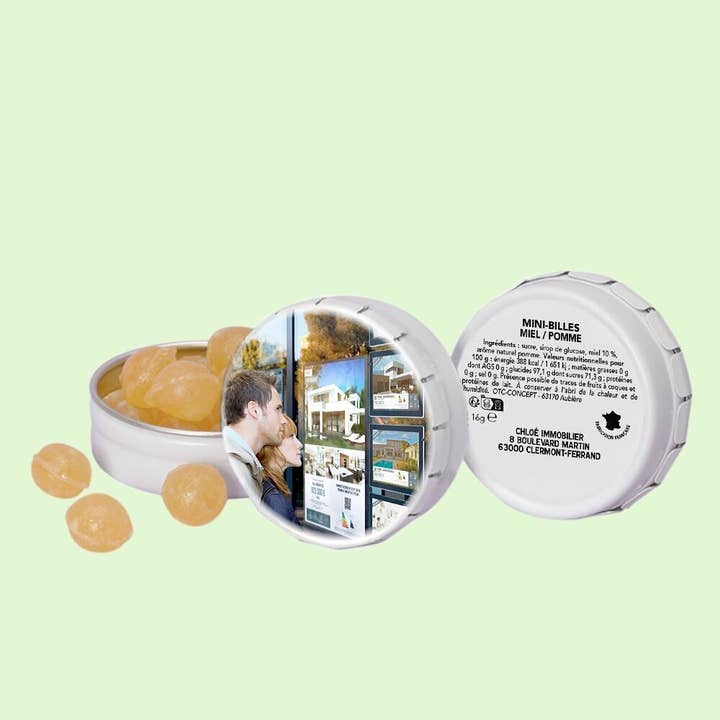 Bonbon-France – wholesale Hårt godis – Bygg ditt eget godismärke | 45mm lådor