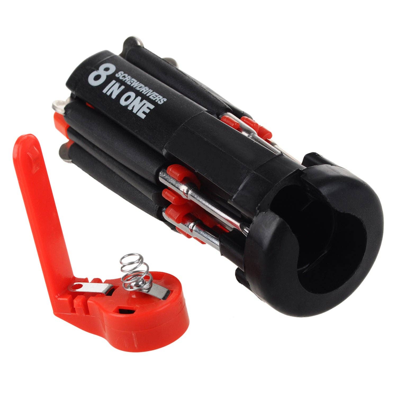 Alltronics (DBA Alltrolite) - Wholesale Handy Tool - Spider 8 In 1 Multi-Screwdriver Flashlight (FA2113)10