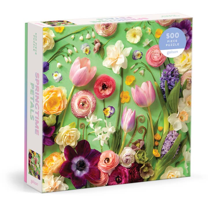 Chronicle Books - Wholesale Puzzle - Adult - Springtime Petals 500 Piece Puzzle