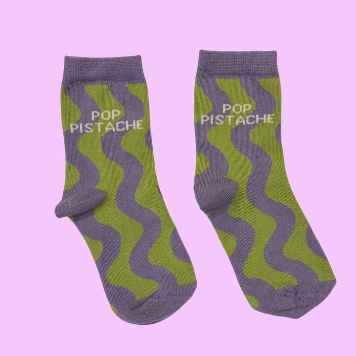 Children's Socks Pop Pistachio for wholesale by JERA MINI